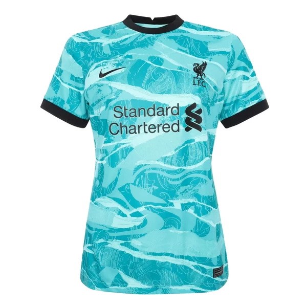 Camiseta Liverpool 2ª Mujer 2020/21 Verde